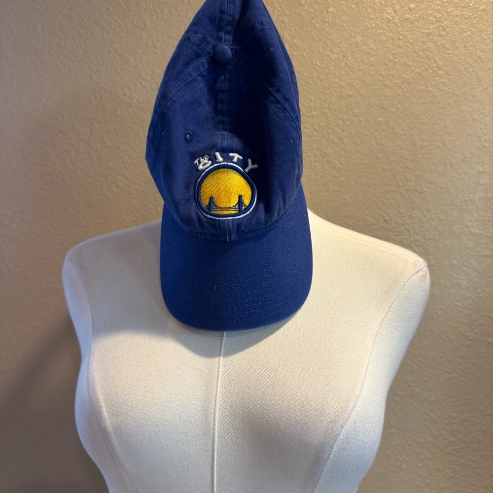 Blue women’s Cap with Yellow Logo